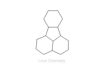 CAS:206-44-0_荧蒽的分子结构