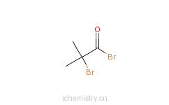 CAS:20769-85-1_2-溴-2-甲基丙酰溴的分子结构