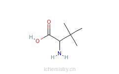 CAS:20859-02-3_L-叔亮氨酸的分子结构