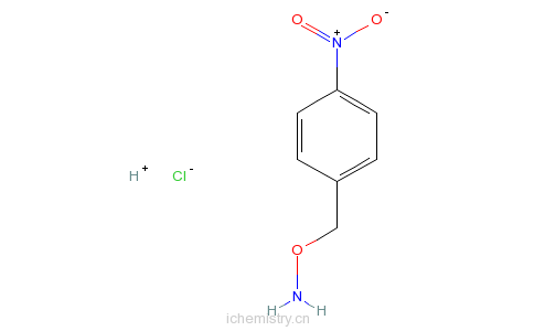 CAS:2086-26-2_O-(4-硝基苄基)羟胺盐酸盐的分子结构