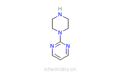 CAS:20980-22-7_1-(2-嘧啶基)哌嗪的分子结构
