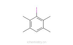 CAS:2100-25-6_3-碘-1,2,4,5-四甲基苯的分子结构