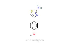 CAS:2104-04-3_4-(4-甲氧基苯基)-1,3-噻唑-2-胺的分子结构