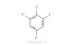 CAS:2106-40-3_1-氯-2,4,6-三氟苯的分子结构