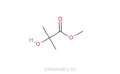 CAS:2110-78-3_2-羟基异丁酸甲酯的分子结构