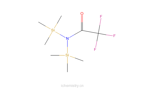 CAS:21149-38-2_2,2,2-三氟-N,N-二(三甲硅基)乙酰胺的分子结构