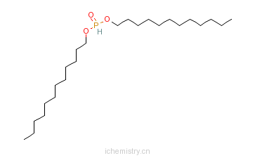 CAS:21302-09-0_亚磷酸二(十二烷基)脂的分子结构