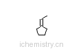 CAS:2146-37-4_亚乙基环戊烷的分子结构