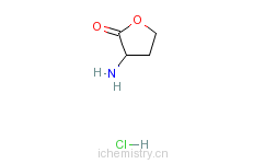CAS:2185-03-7_L-高丝氨酸内酯盐酸盐的分子结构