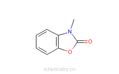 CAS:21892-80-8_3-甲基-2-苯并恶唑酮的分子结构