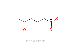CAS:22020-87-7_5-硝基-2-戊酮的分子结构