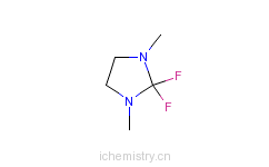CAS:220405-40-3_2,2-二氟-1,3-二甲基咪唑烷的分子结构