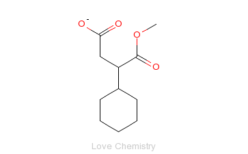 CAS:220498-07-7_(R)-2-Cyclohexylsuccinicacid1-methylester(e.e.)ķӽṹ