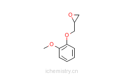 CAS:2210-74-4_愈创木酚缩水甘油醚的分子结构