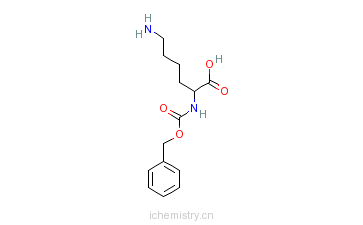 CAS:2212-75-1_N-alpha-Cbz-L-赖氨酸的分子结构