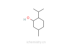CAS:2216-51-5_L-薄荷醇的分子结构