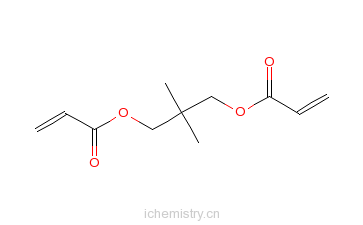 CAS:2223-82-7_新戊二醇二丙烯酸酯的分子结构