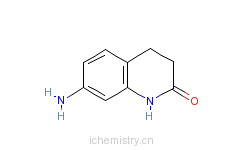 CAS:22246-07-7_7-氨基-3,4-二氢-1H-喹啉-2-酮的分子结构