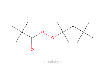 CAS:22288-41-1_2,2-二甲基丙烷过氧酸-1,1,3,3,-四甲基丁酯的分子结构