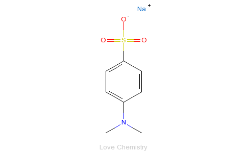 CAS:2244-40-8_N,N-׻-4-ӢƣBenzenesulfonicacid,4-(dimethylamino)-,sodiumsaltķӽṹ