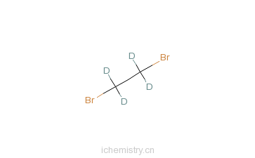 CAS:22581-63-1_1,2-二溴乙烷(氘4)的分子结构