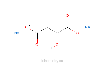 CAS:22798-10-3_DL-苹果酸钠的分子结构