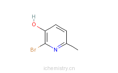 CAS:23003-35-2_2-溴-3-羟基-6-甲基吡啶的分子结构