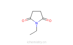 CAS:2314-78-5_N-乙基琥珀酰亚胺的分子结构