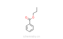 CAS:2315-68-6_苯甲酸丙酯的分子结构