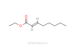 CAS:2351-90-8_2-辛烯酸乙酯的分子结构