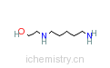 CAS:23545-30-4_N-羟乙基-1,5-戊二胺的分子结构