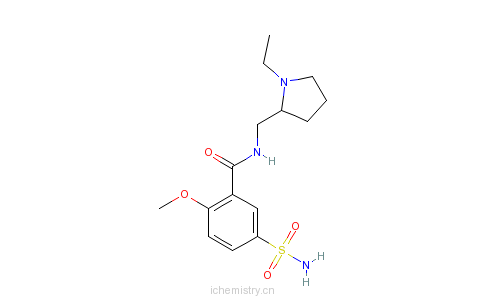 CAS:23672-07-3_左旋舒必利的分子结构