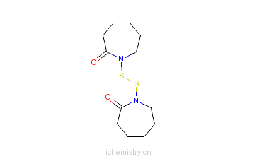 CAS:23847-08-7_1,1-˫Ӣƣ1,1-dithiobis[hexahydro-2H-Azepin-2-oneķӽṹ