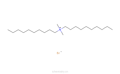 CAS:2390-68-3_双十烷基二甲基溴化铵的分子结构