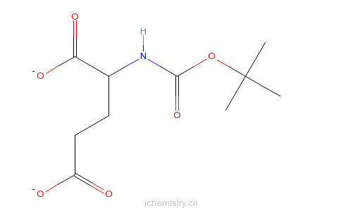 CAS:2419-94-5_Boc-L-谷氨酸的分子结构