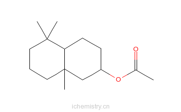 CAS:24238-95-7_5,5,8A-׻ʮ⻯-2-Ӣƣ2-Naphthalenol,decahydro-5,5,8a-trimethyl-,acetateķӽṹ