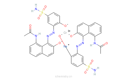 CAS:24305-97-3_C.I.酸性红112的分子结构