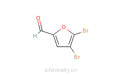CAS:2433-85-4_4,5-二溴-2-呋喃甲醛的分子结构