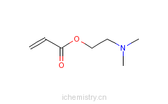 CAS:2439-35-2_丙烯酸二甲胺基乙酯的分子结构
