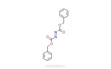 CAS:2449-05-0_偶氮二甲酸二苄酯的分子结构