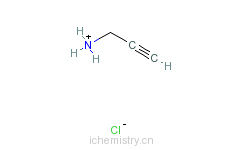CAS:2450-71-7_炔丙胺的分子结构