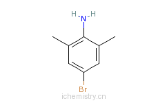 CAS:24596-19-8_4-溴-2,6-二甲基苯胺的分子结构