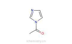 CAS:2466-76-4_1-乙酰基咪唑的分子结构