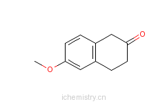 CAS:2472-22-2_6-甲氧基-3,4-二氢-1H-2-萘酮的分子结构