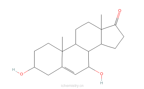 CAS:2487-48-1_-5-ϩ-3beta,7beta--17-ͪķӽṹ