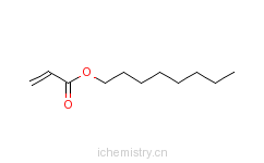 CAS:2499-59-4_2-丙烯酸辛酯的分子结构