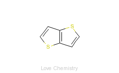 CAS:251-41-2_噻吩并[3,2-b]噻吩的分子结构