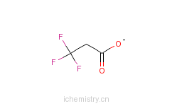 CAS:2516-99-6_3,3,3-三氟丙酸的分子结构