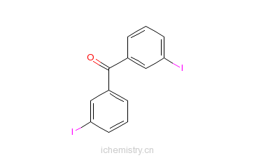CAS:25186-99-6_3,3'-二碘二苯甲酮的分子结构