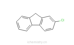 CAS:2523-44-6_2-氯芴的分子结构